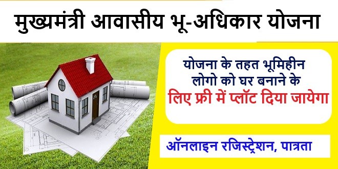 मुख्यमंत्री आवासीय भू-अधिकार योजना