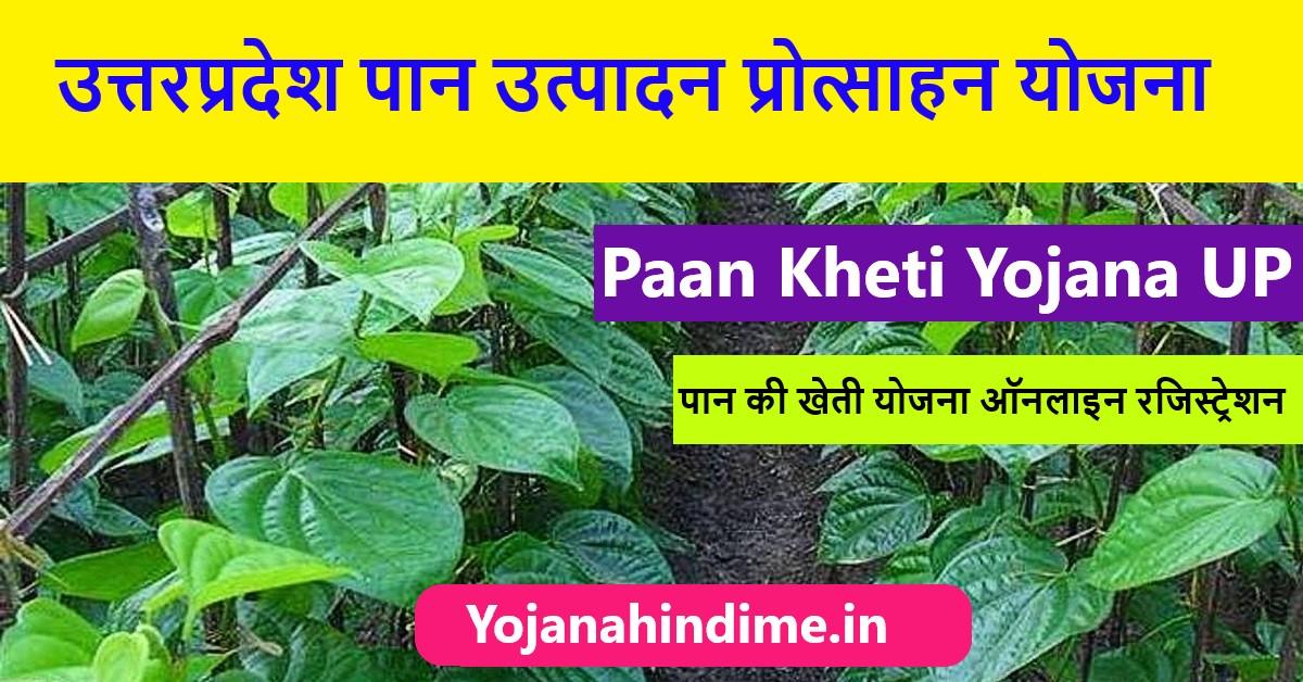 Paan Kheti Yojana UP