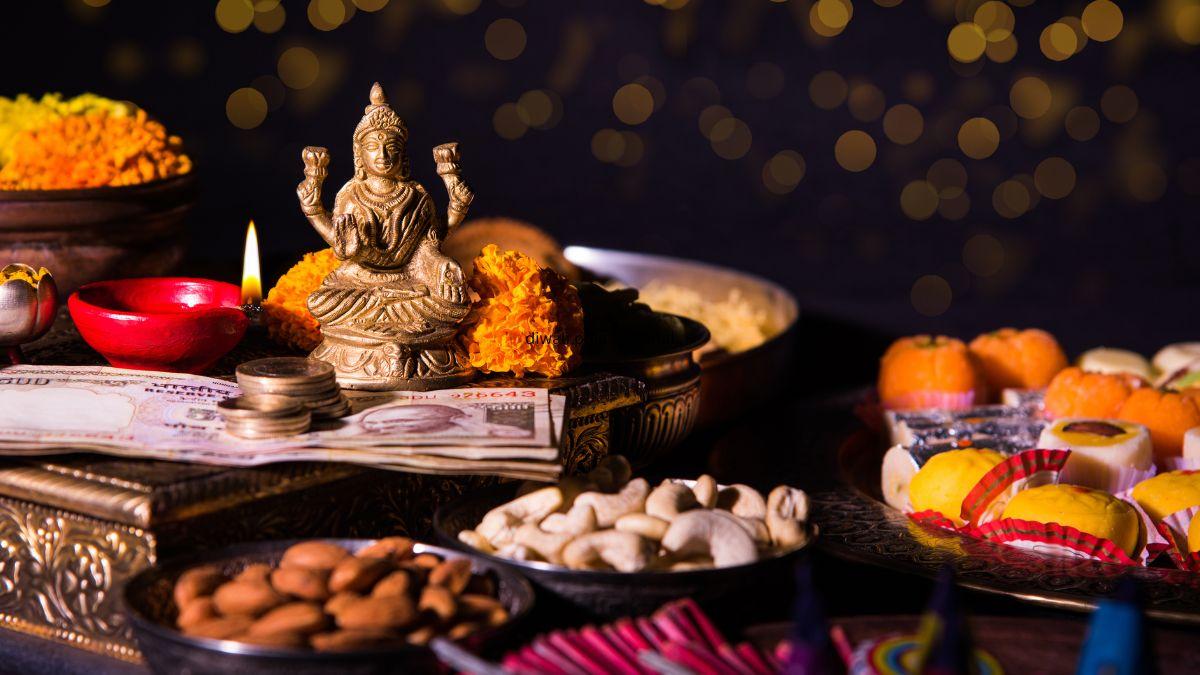 diwali puja material